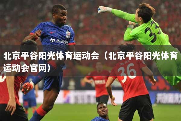 北京平谷阳光体育运动会（北京平谷阳光体育运动会官网）